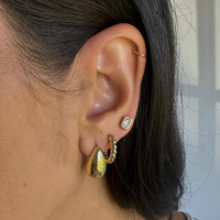 Baguette Bezel Studs - Wholesale