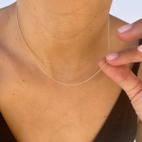 Mini Bead Chain Necklace