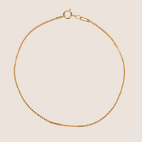 Mini Box Chain Bracelet