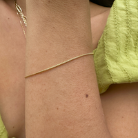 Mini Box Chain Bracelet