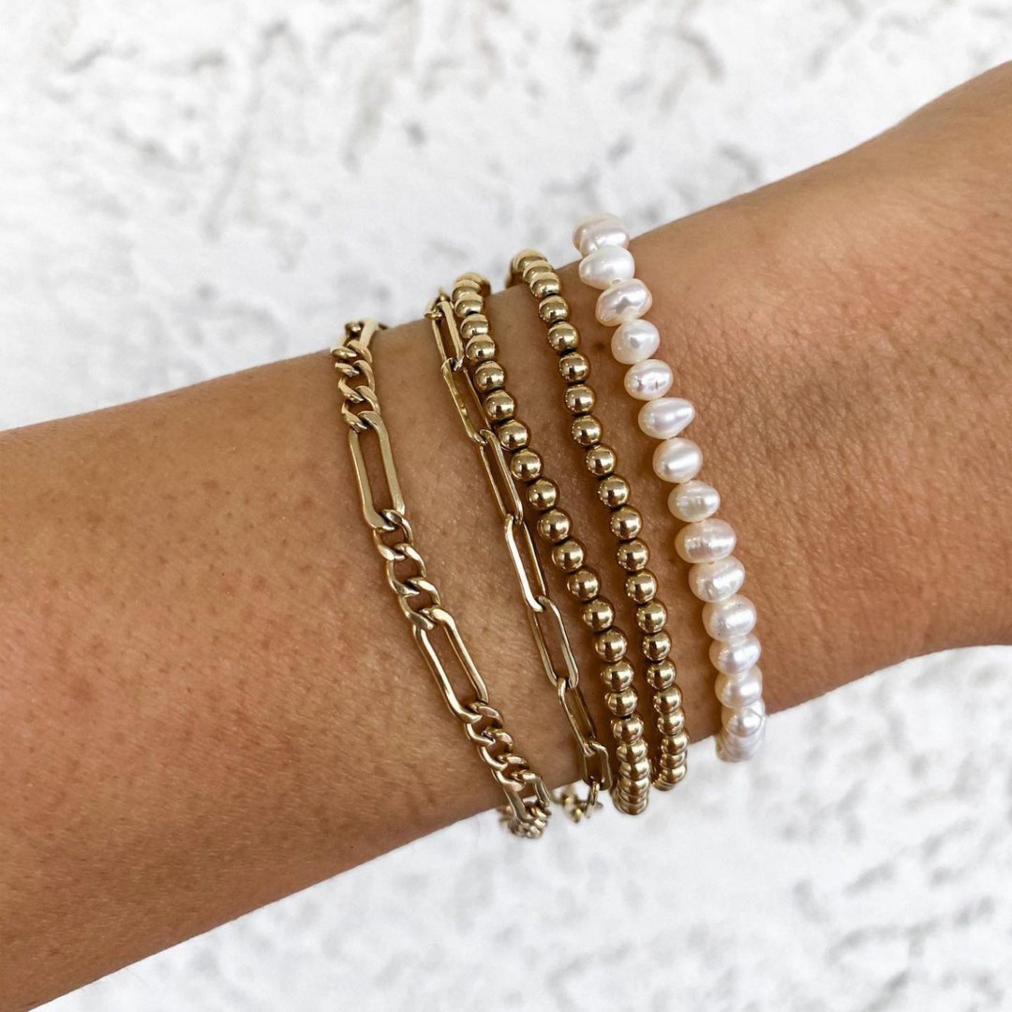 ブレスレット LANARCHIVE Dimension Chain Bracelet 2PLAN