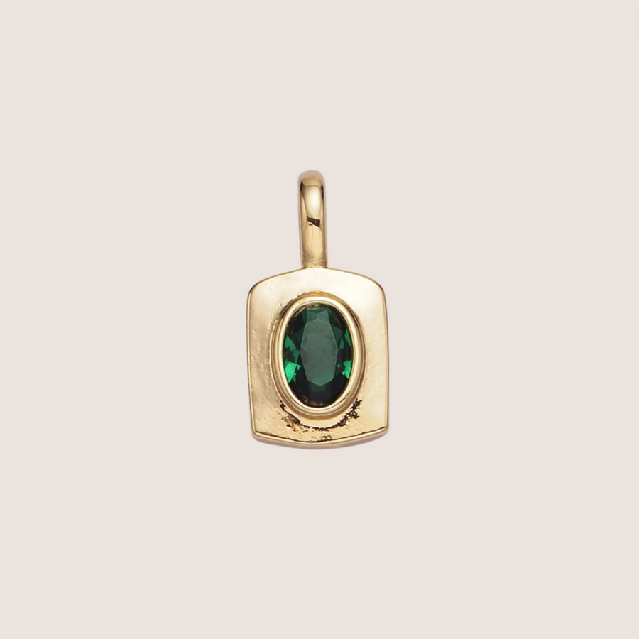 Emerald CZ Necklace - Wholesale