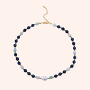 Navy Necklace