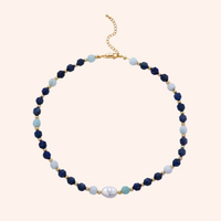 Navy Necklace