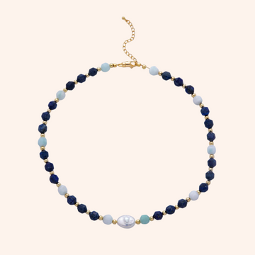 Navy Necklace - Wholesale